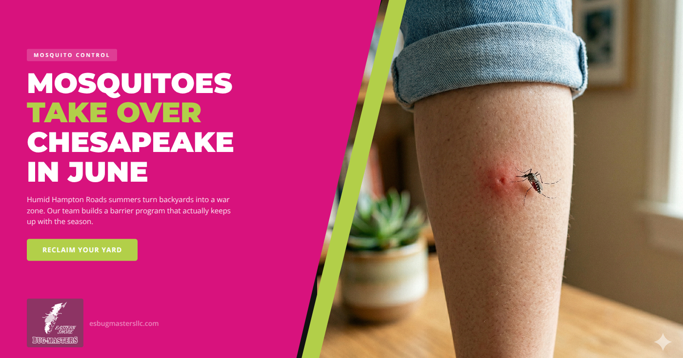 Mosquito Control in Chesapeake, VA: Summer Survival Tips